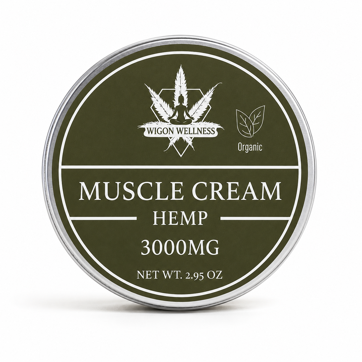 WIGON Hemp Muscle Cream 3000MG – Herbal Cooling Formula for Muscle Recovery & Comfort