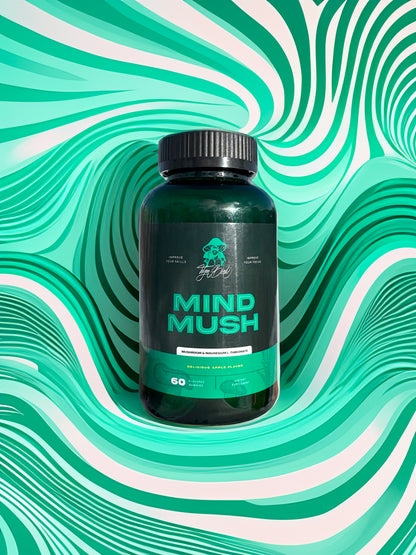Mind Mush Gummies| Melena de león + Magnesio L-Threonate | Suplemento diario