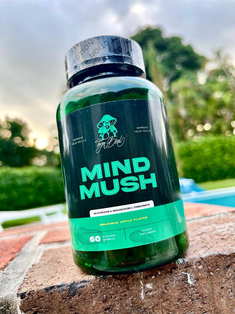 Mind Mush Gummies| Melena de león + Magnesio L-Threonate | Suplemento diario